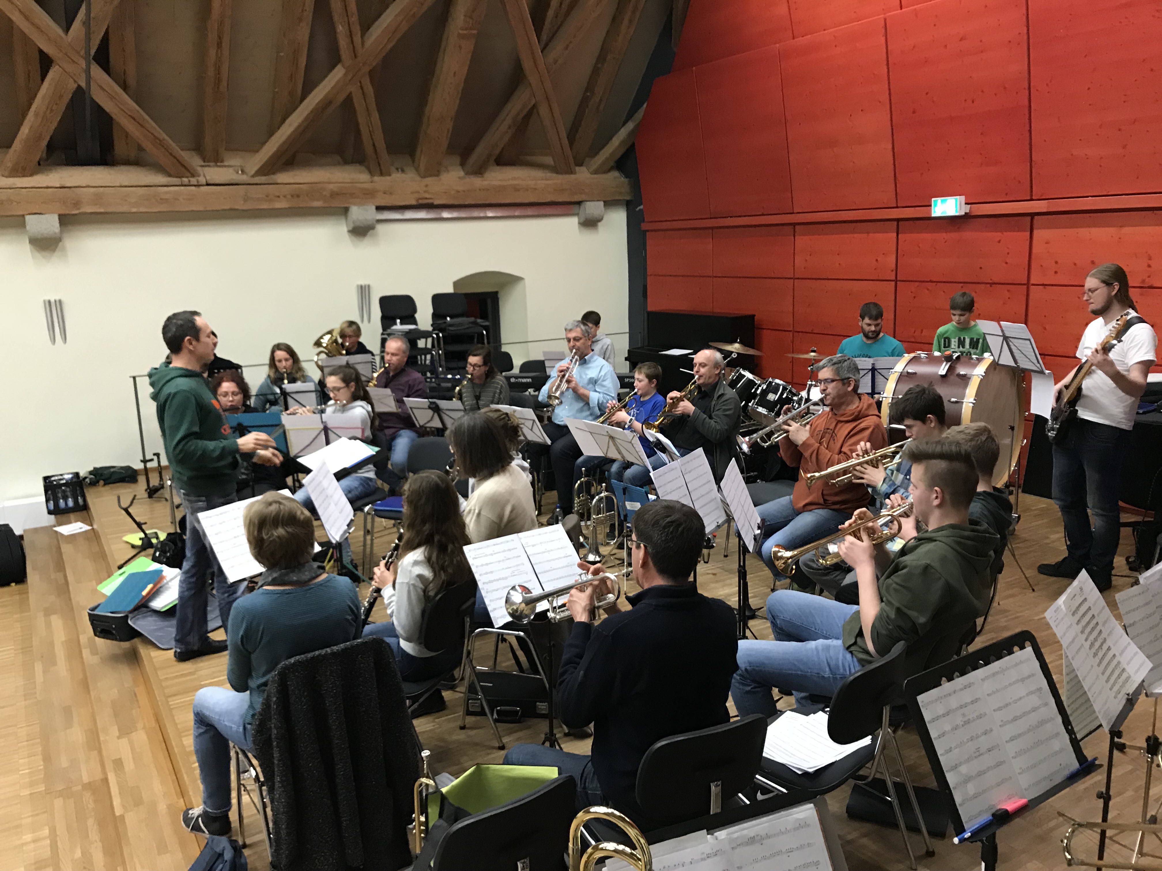Probenwochenende in beeindruckender Kulisse